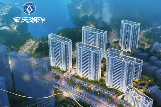 石首丽天湖畔项目位于湖北省石首市笔架山以南，陈家湖西路以西。规划用地面积27825.17m&sup2;，建筑占地面积6275.97m&sup2;，住宅共8栋，总建筑面积71094.38m&sup2;。项目周边配套完善，有陈家湖、绣林广场、南岳山公园，三大公园环绕。